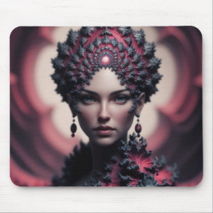 Queen Newtonbrot In All Her Royal Glory Mouse Mat