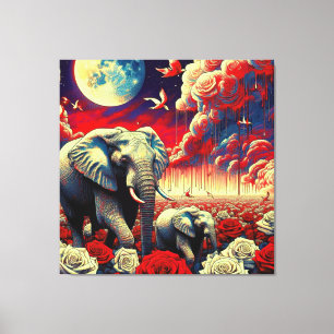 QUEEN OF AFRICA 12 CANVAS PRINT