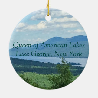 Queen of American Lakes Ceramic Tree Decoration