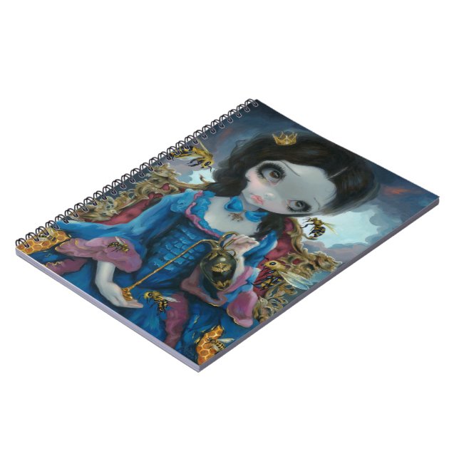 "Queen of Bees" Notebook (Left Side)