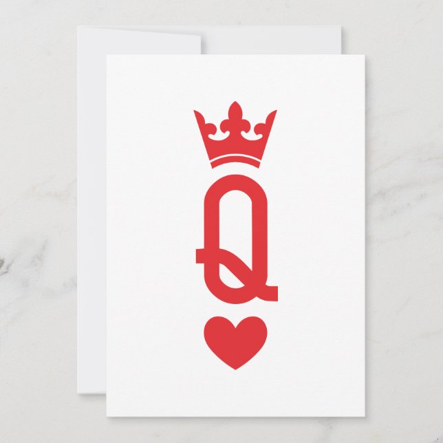 Queen of cards (Front)