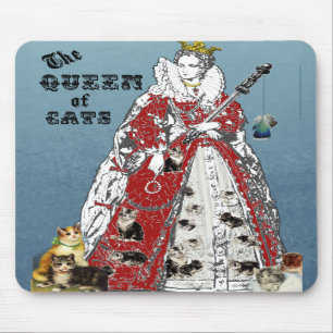 Queen of Cats Mousepad