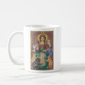 Queen Of Cats Tarot Card Mug