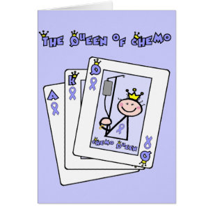 Queen of Chemo - Lavender Ribbon General Cancer