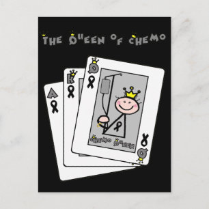 Queen of Chemo Postcard