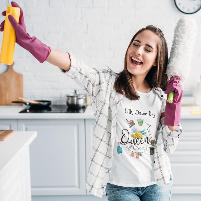 Queen Of Clean T-Shirt (Creator Uploaded)