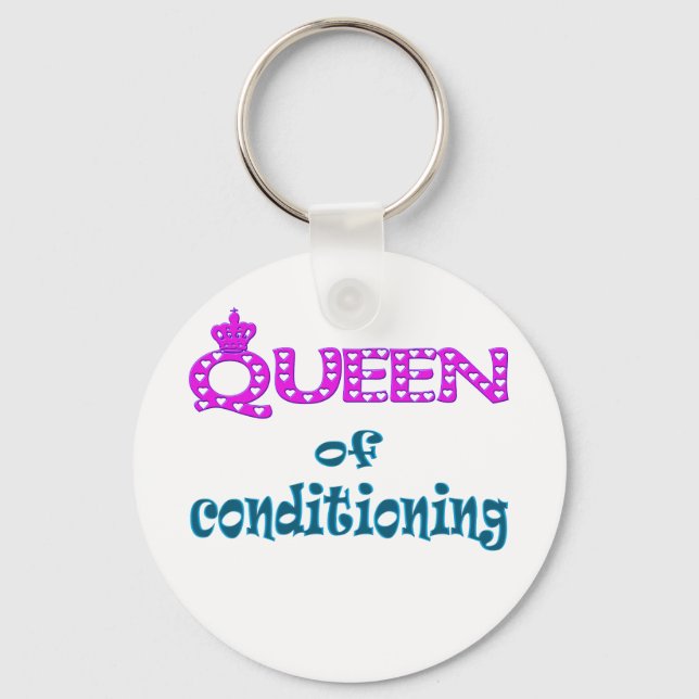 Queen of Conditioning Key Ring (Front)