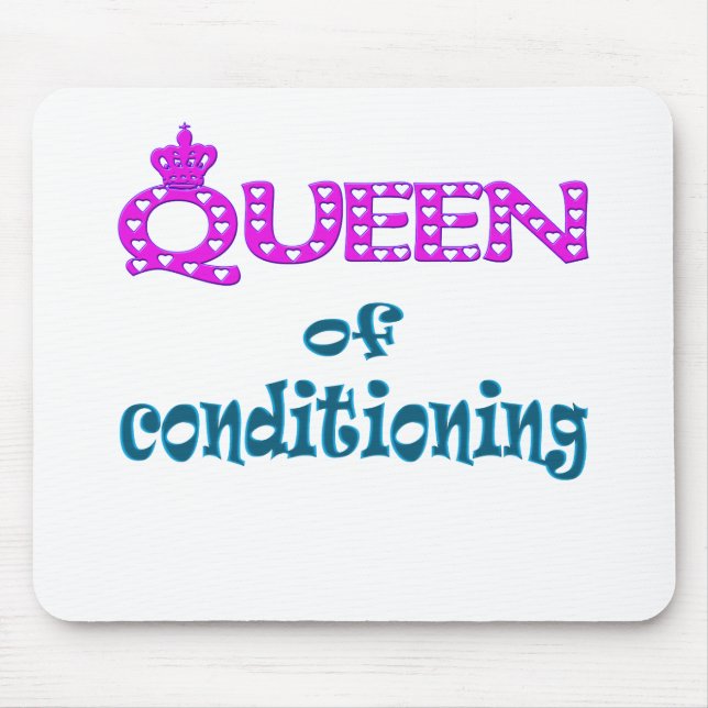 Queen of Conditioning Mouse Mat (Front)