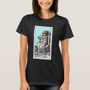 Queen of Cups Vintage Tarot Card - original Rider T-Shirt