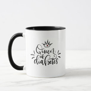 Queen of Diabetes, gift for Diabetes Doctor Mug