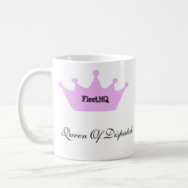 Queen Of Dispatch Coffee Mug (Left)