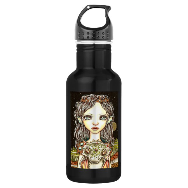 Queen of Dragons 532 Ml Water Bottle (Front)