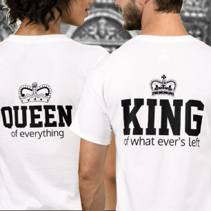 Queen of Everything– Couples T-Shirt