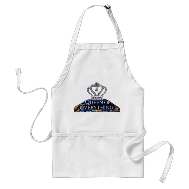 Queen Of Everything Crown Standard Apron (Front)