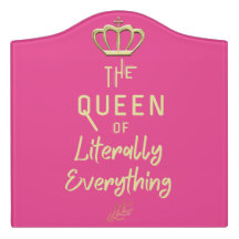 Queen of Everything funny Bougie Gold