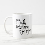 Queen Of Everything Romantic Couple Wedding Gifts Coffee Mug<br><div class="desc">This is the best mug with romantic quote "Queen Of Everything". you can give this mug for your wife when birthday,  anniversary,  valentines day etc</div>