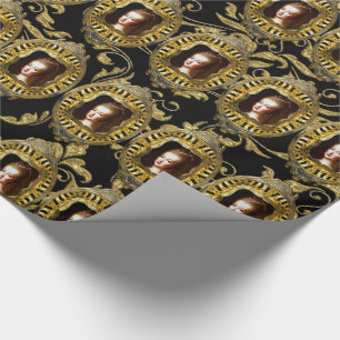 Queen of France Elegant Chic 30" x 6' Wrapping Paper