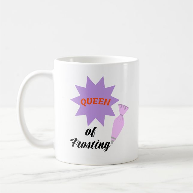 Queen of Frosting Mug (Left)
