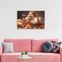 “Queen of Gluttonous Decay” Colourful Portrait