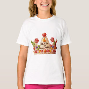 Queen of Halloween Candy Cake T-Shirt