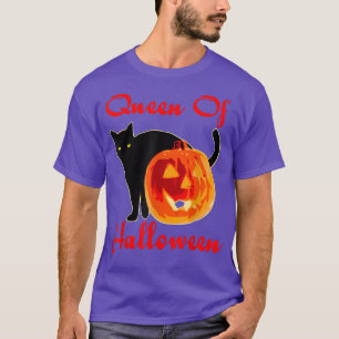 Queen Of Halloween Funny Cute T-Shirt