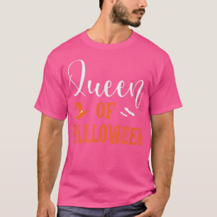 Queen Of Halloween Halloween Costume Halloween 8 T-Shirt