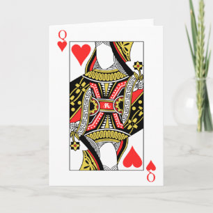 Queen of Hearts - Add Your Image Card
