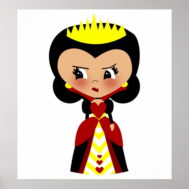 Queen of Hearts - Alice's Adventures in Wonderland Poster (Front)