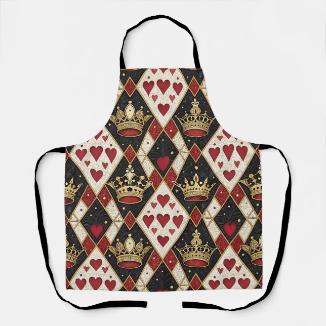 Queen of Hearts Apron (Front)