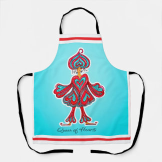 Queen of Hearts  Apron
