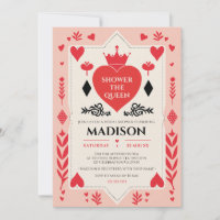 Queen of Hearts Bridal Shower Wonderland Tea Party