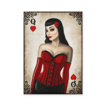 Queen of Hearts - Business Card