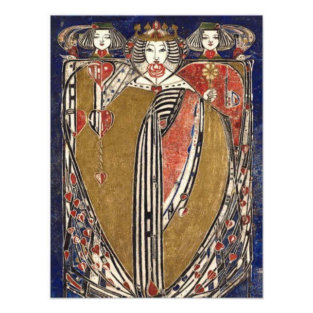 Queen of Hearts by Margaret Macdonald Mackintosh Photo Print (Front)