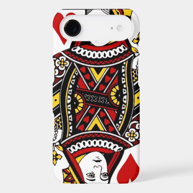 Queen of Hearts Case-Mate iPhone Case (Back)
