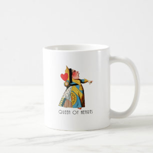 Queen of Hearts Classic Alice and Wonderland Coffee Mug