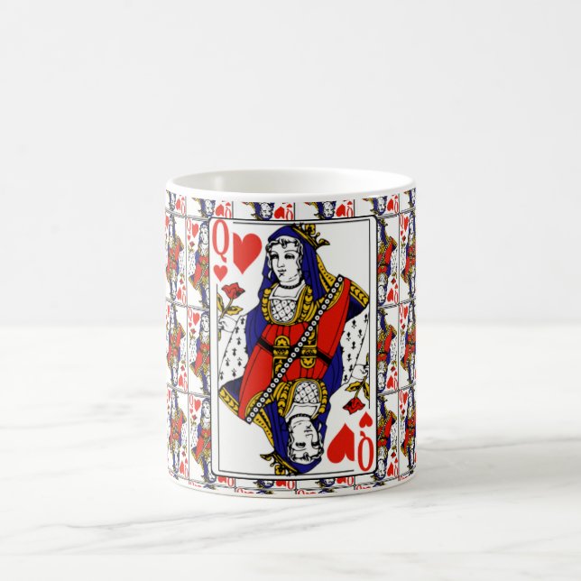 Queen of Hearts Coffee Mug (Center)