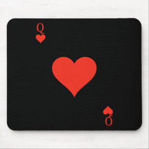 Queen of Hearts Costume Deck of Cards Playing Card Mouse Mat
