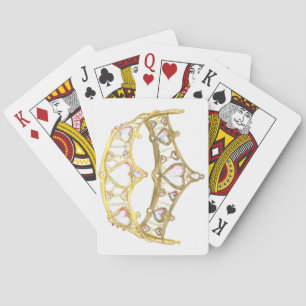 Queen Of Hearts Crown Playing Cards