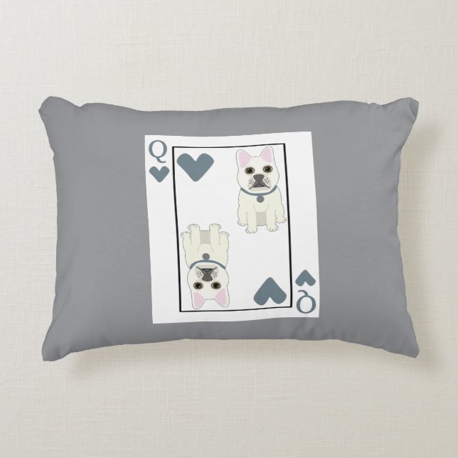 Queen of Hearts Decorative Cushion (Front)