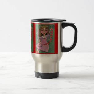 Queen of Hearts Fairy - travel mug