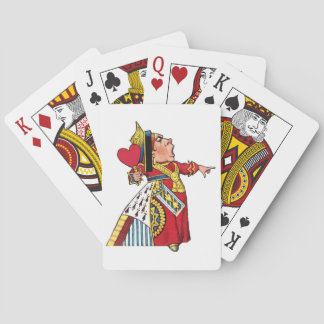 Queen of Hearts from Alice in Wonderland Playing Cards