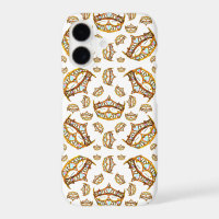 Queen of Hearts gold crowns and tiaras iphone case