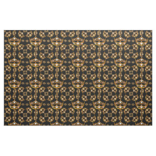 Queen of Hearts gold crowns & tiaras black fabric