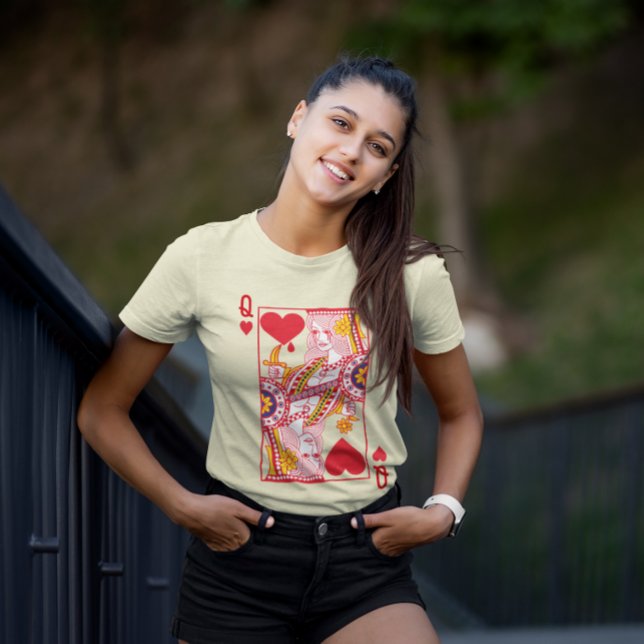 Queen of Hearts Graphic  T-Shirt (Creator Uploaded)