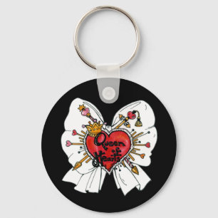 Queen of Hearts Keychain