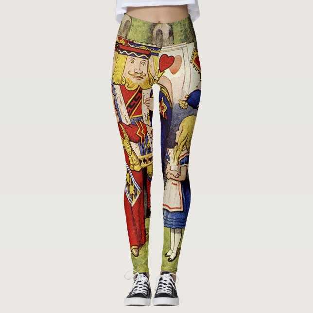 Queen of Hearts Leggings (Front)