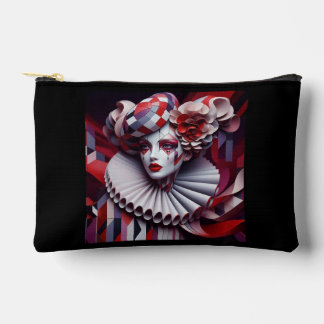 "Queen of Hearts – Luxury Cosmetic Bag" Accessory Pouch