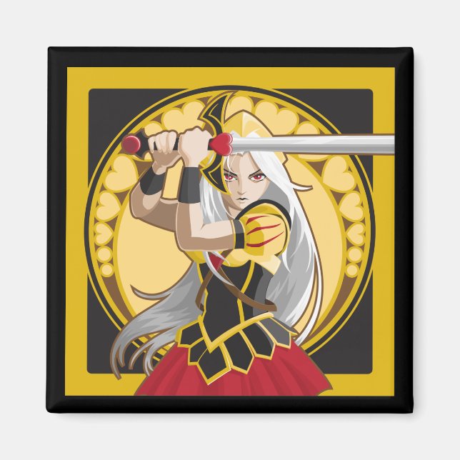 Queen of Hearts Magnet (Front)