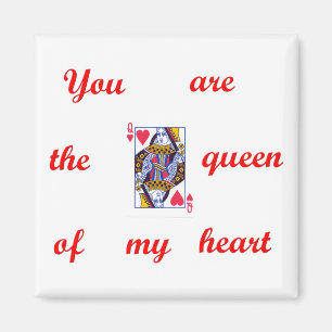 Queen of Hearts Magnet