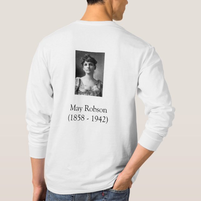 Queen of Hearts May Robson T-Shirt (Back)